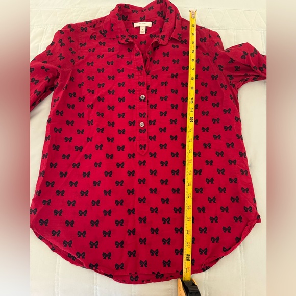 J Crew red blouse Size 6 - Picture 7 of 7
